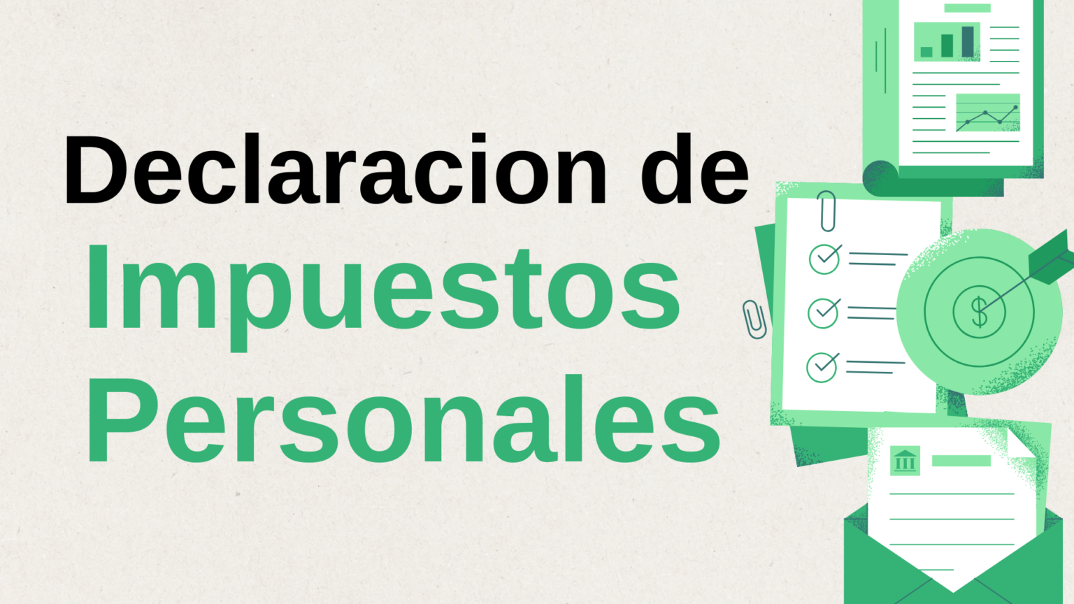 Declaracion de impuestos personales